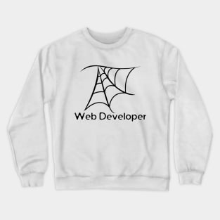 Web Developer Halloween Costume Crewneck Sweatshirt